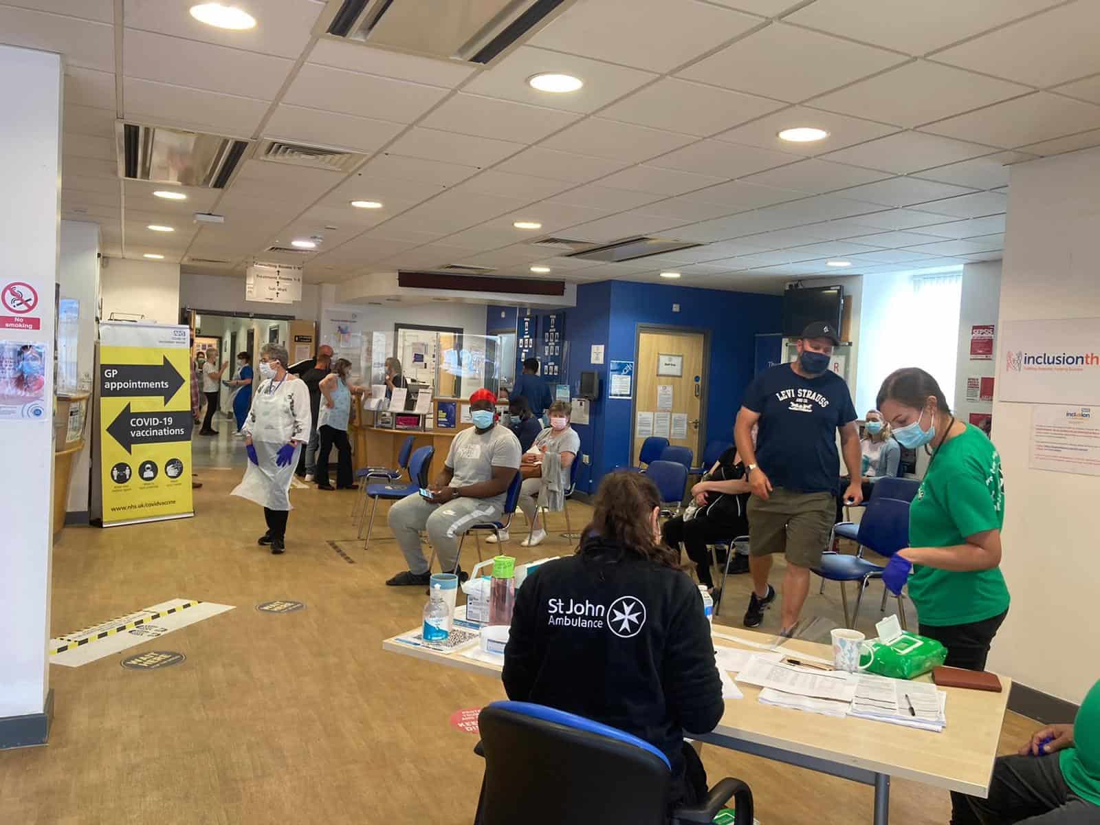 Weekend walkin success for Thurrock GrabAJab clinics Gateway 97.8