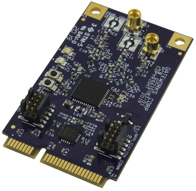 GW16122 MiniPCIe Expansion Card Gateworks Corporation Single Board