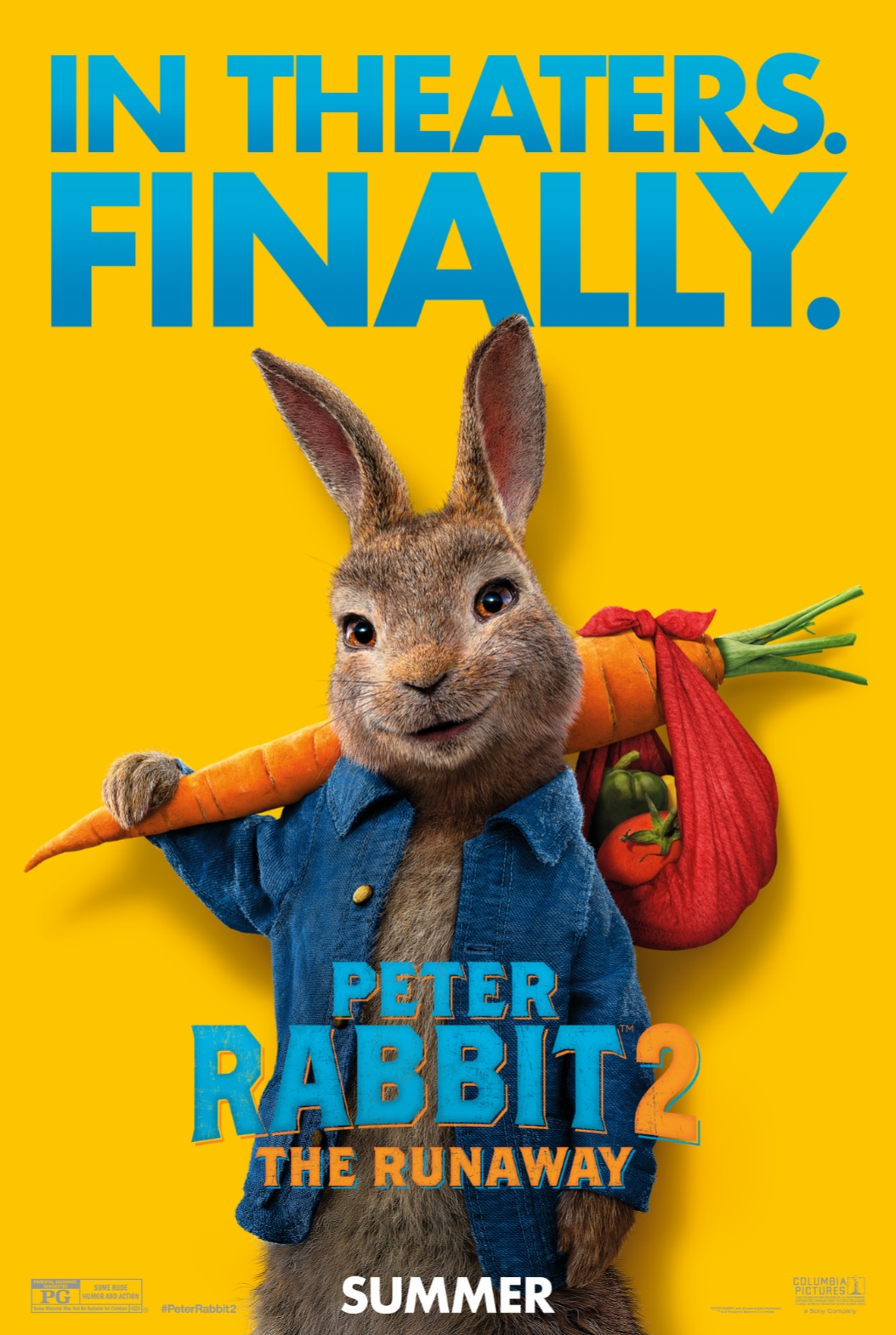PETER RABBIT 2 THE RUNAWAY, in Theaters Friday!