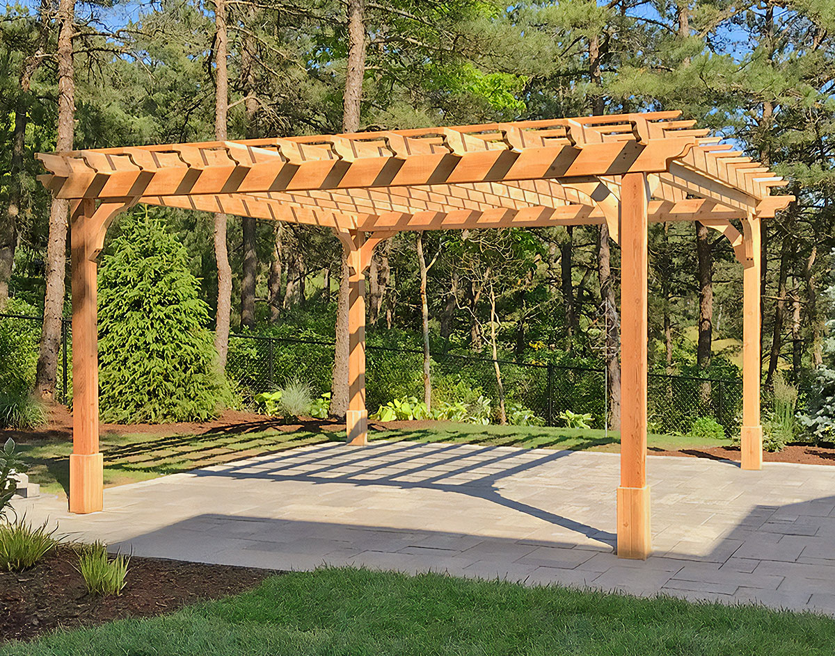 Cedar Trellis Designs Gallery Cedar Wood Pergola Structuring