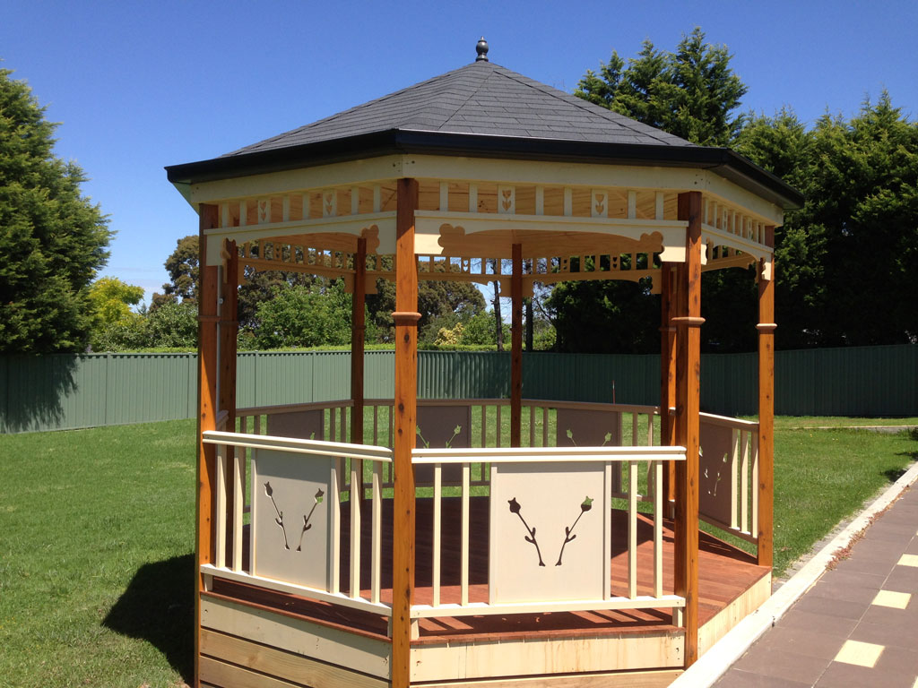 American Shingle Roofing Custom Built Gazebos