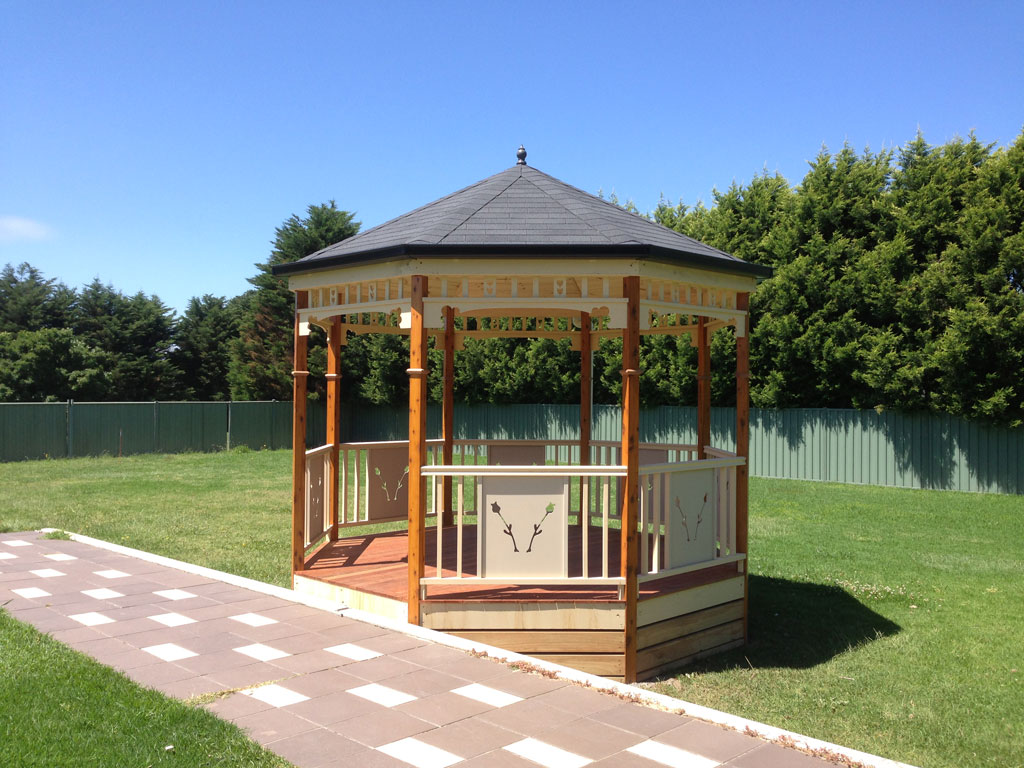 American Shingle Roofing Custom Built Gazebos