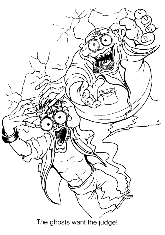 Ghostbusters Coloring Pages Free Printable Coloring.