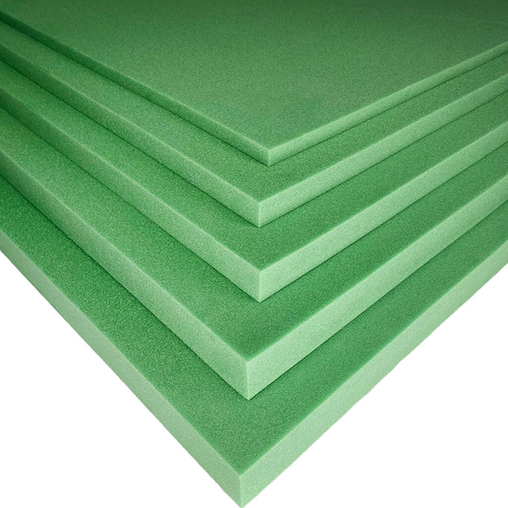 Plastazote® LD33 Green Closed Cell Foam Sheet GB Foam Direct