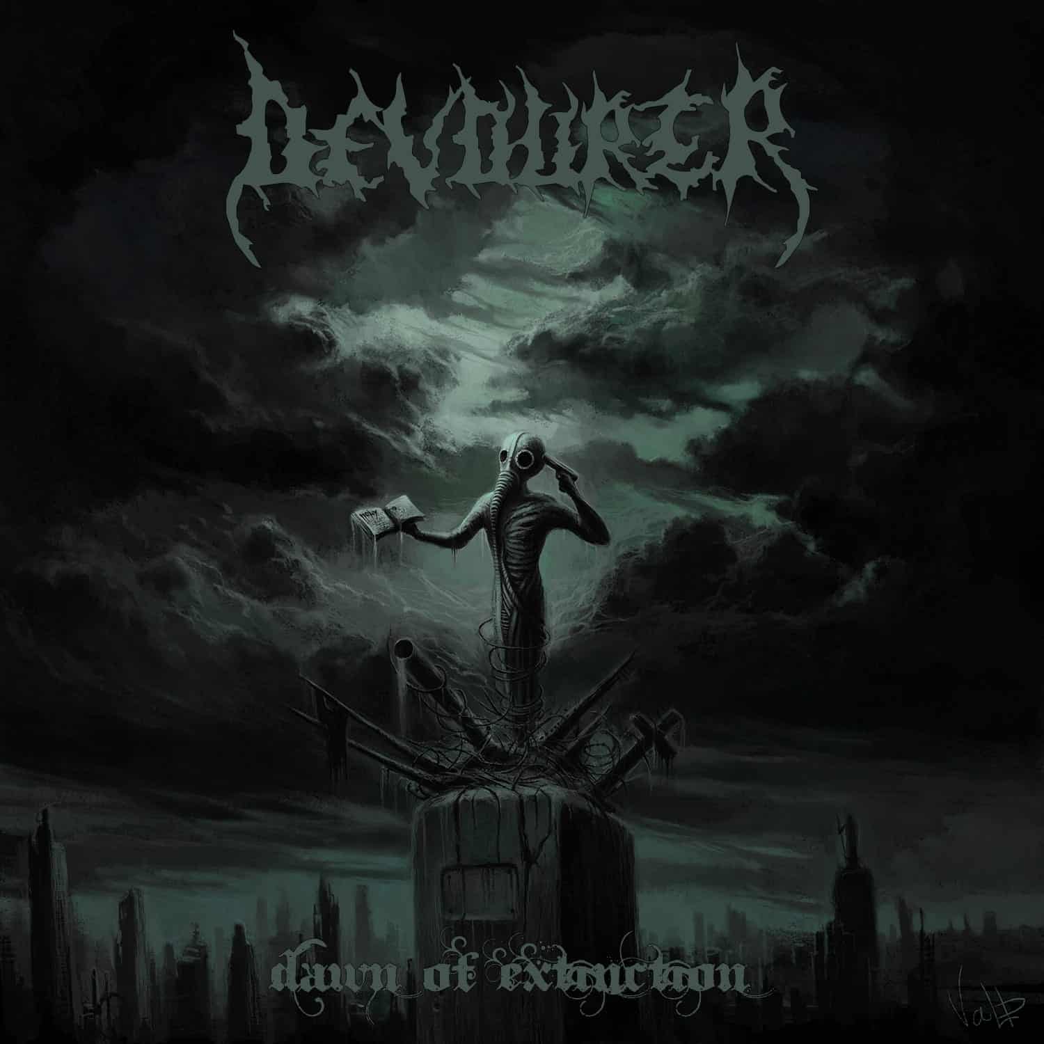 Album Review Devourer Dawn of Extinction (Iron, Blood