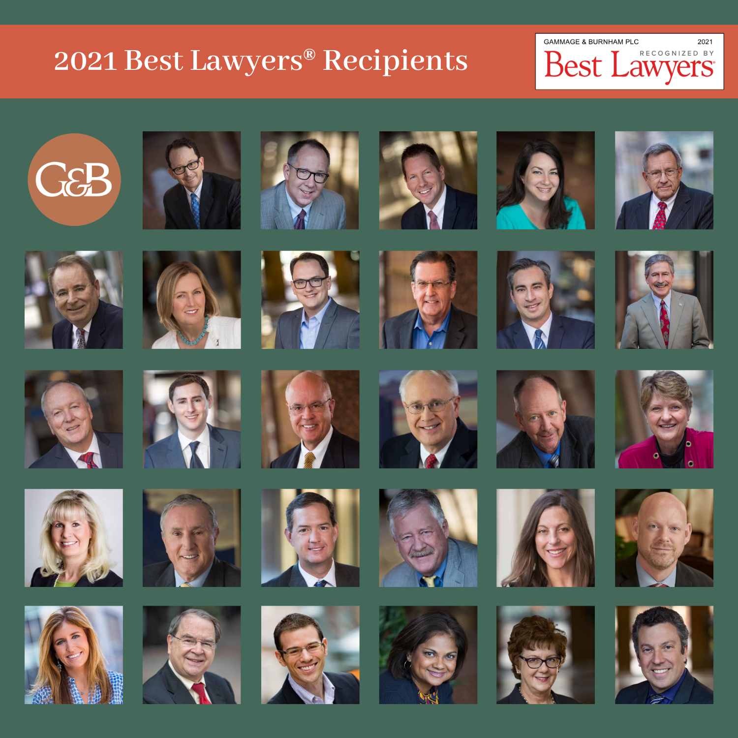 Gammage & Burnham Attorneys Recognized as Best Lawyers for 2021