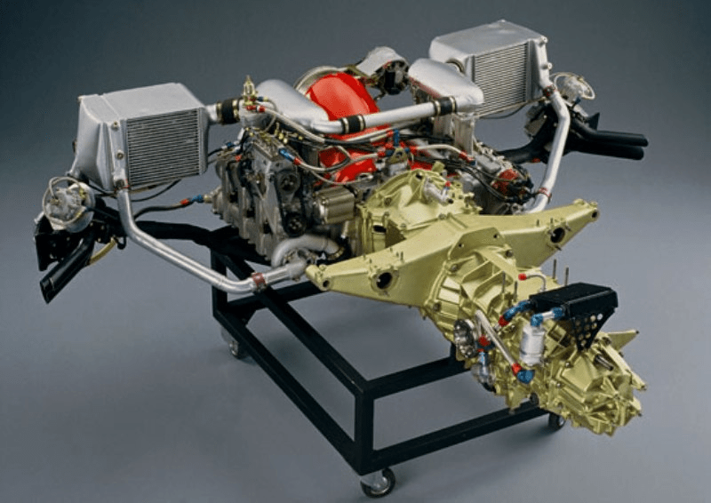 956 Engine and Transaxle Assembly