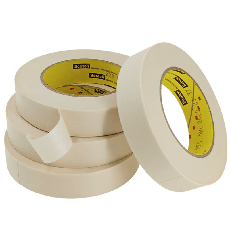 China 3M 250 Flatback Masking Tape For Paint Adhesion Testing GBS