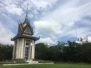 Choeung Ek Genocidal Centre Memorial stupa