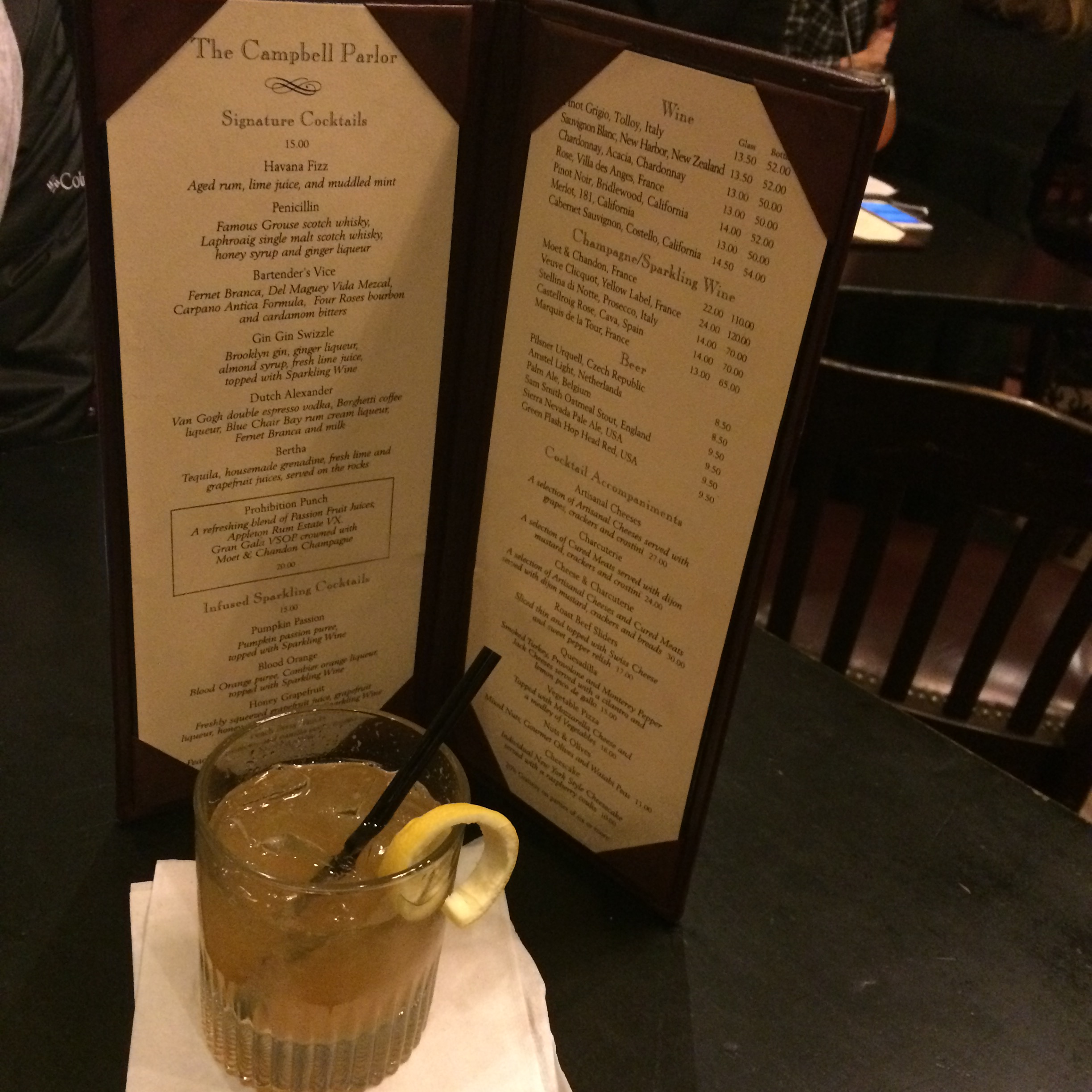 The Campbell Apartment GCIA