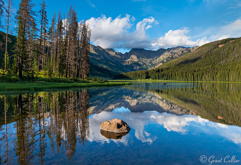 Piney Lake, Gore Range near Vail, Colorado