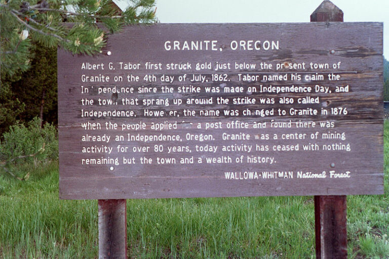 Granite Grant County Oregon Chamber of Commerce