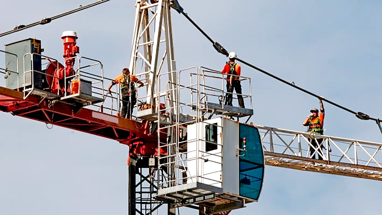 Tower Crane AssemblyDisassembly / მონტაჟიდემონტაჟი GCSG Service