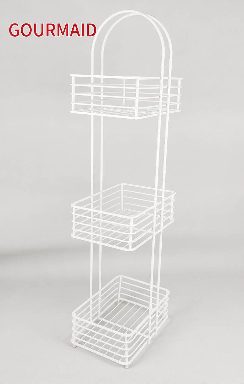 China New Fashion Design for Bathroom Stand White Free Standing