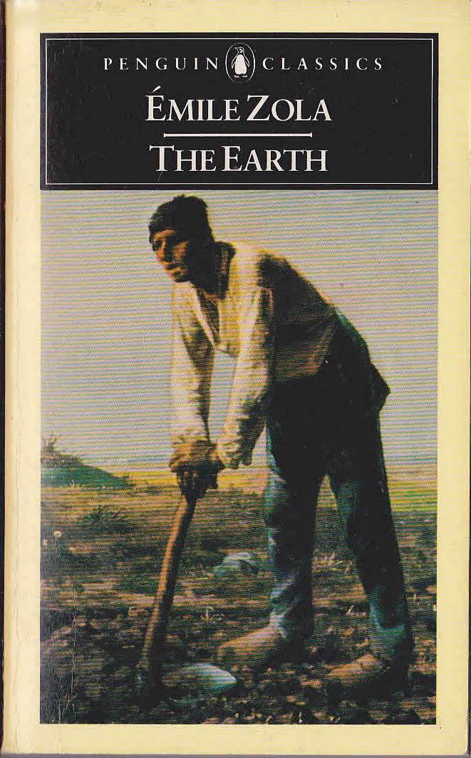 Emile Zola THE EARTH book cover scans
