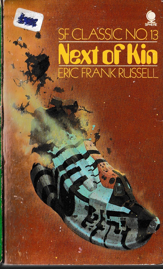 Eric Frank Russell NEXT OF KIN book cover scans