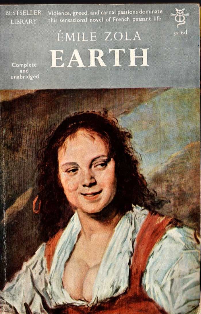 Emile Zola EARTH book cover scans