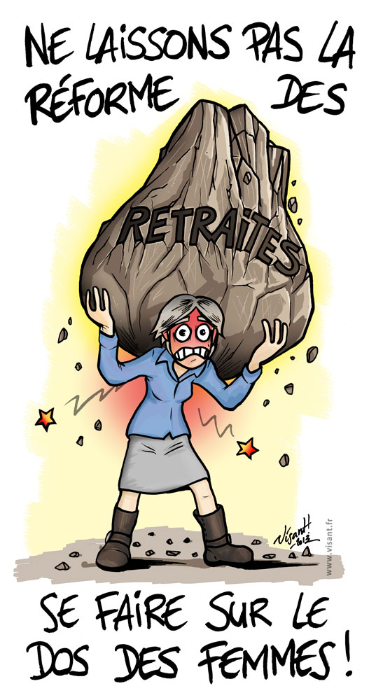 Les Femmes Ne Doivent Pas Battre En Retraite
