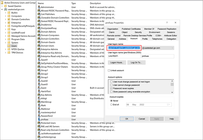 Generate Keytab File Configuration Hub 2023 Documentation GE Digital
