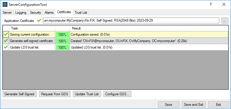 The 2023 Digital 100 List Certificate Management And The Opc Ua Server | Ifix 6.0 Documentation | Ge Digital