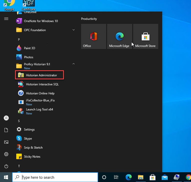 Perform Historian Server Post Install Tasks | Quick Start | GE Digital