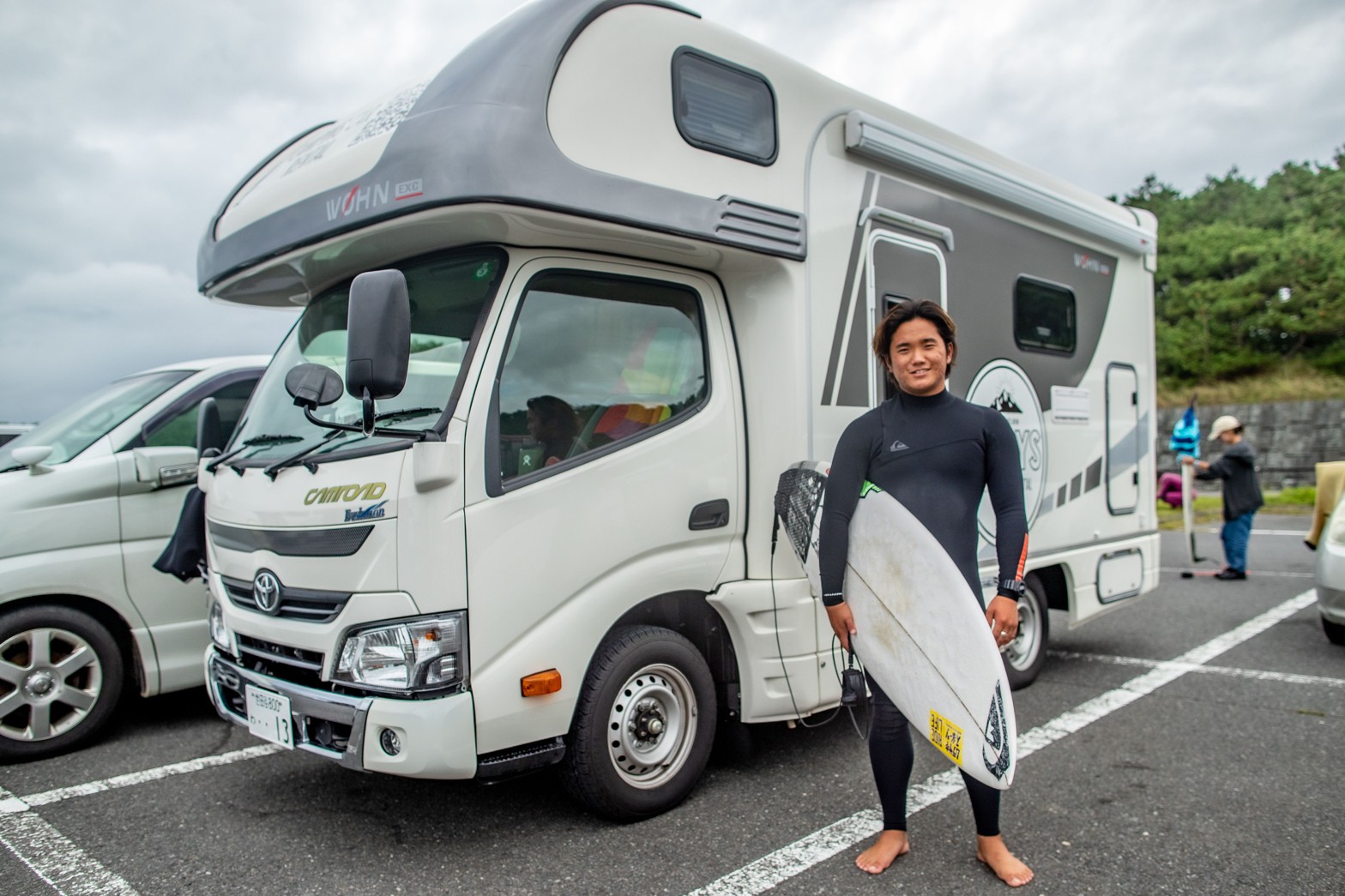 キャンピングカーレンタル／プロサーファー「村田 嵐」さんにレンタルさせて頂きました。 東京都世田谷区Ge3y's株式会社（ジェミーズ