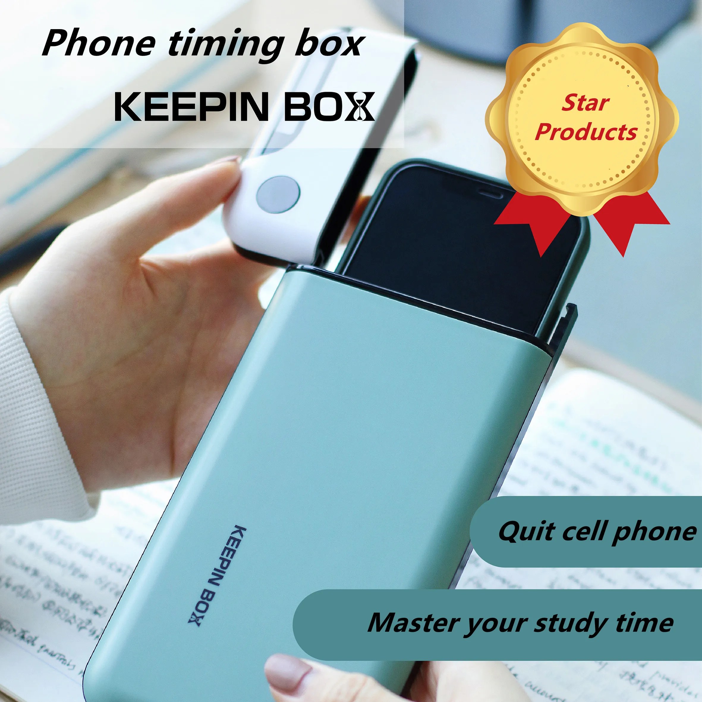 Smart Phone Timer Lock Box Students Selfdiscipline Lockbox Timing Lock Phone Case Self