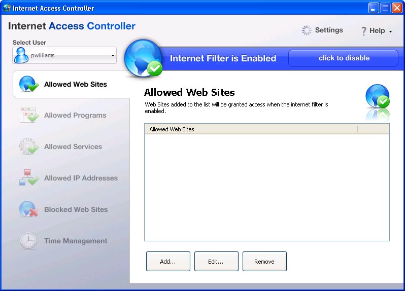 Access Controller 3.1.0.810 Free Download Restrict, block