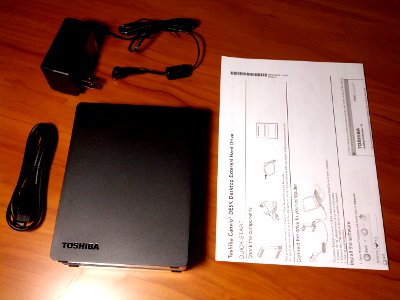 Still, some are better than others: Toshiba Canvio Desktop External Hard Drive Disassembly