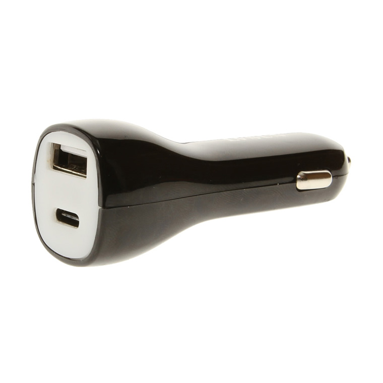 USB C Dual Port Car Charger 60W Power Delivery