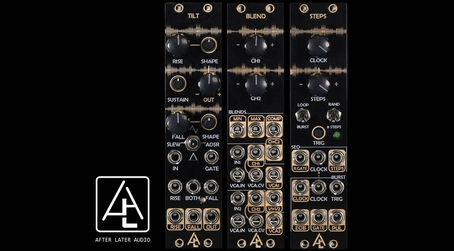 After Later Audio releases 3 new modules Blend, Tilt and Steps