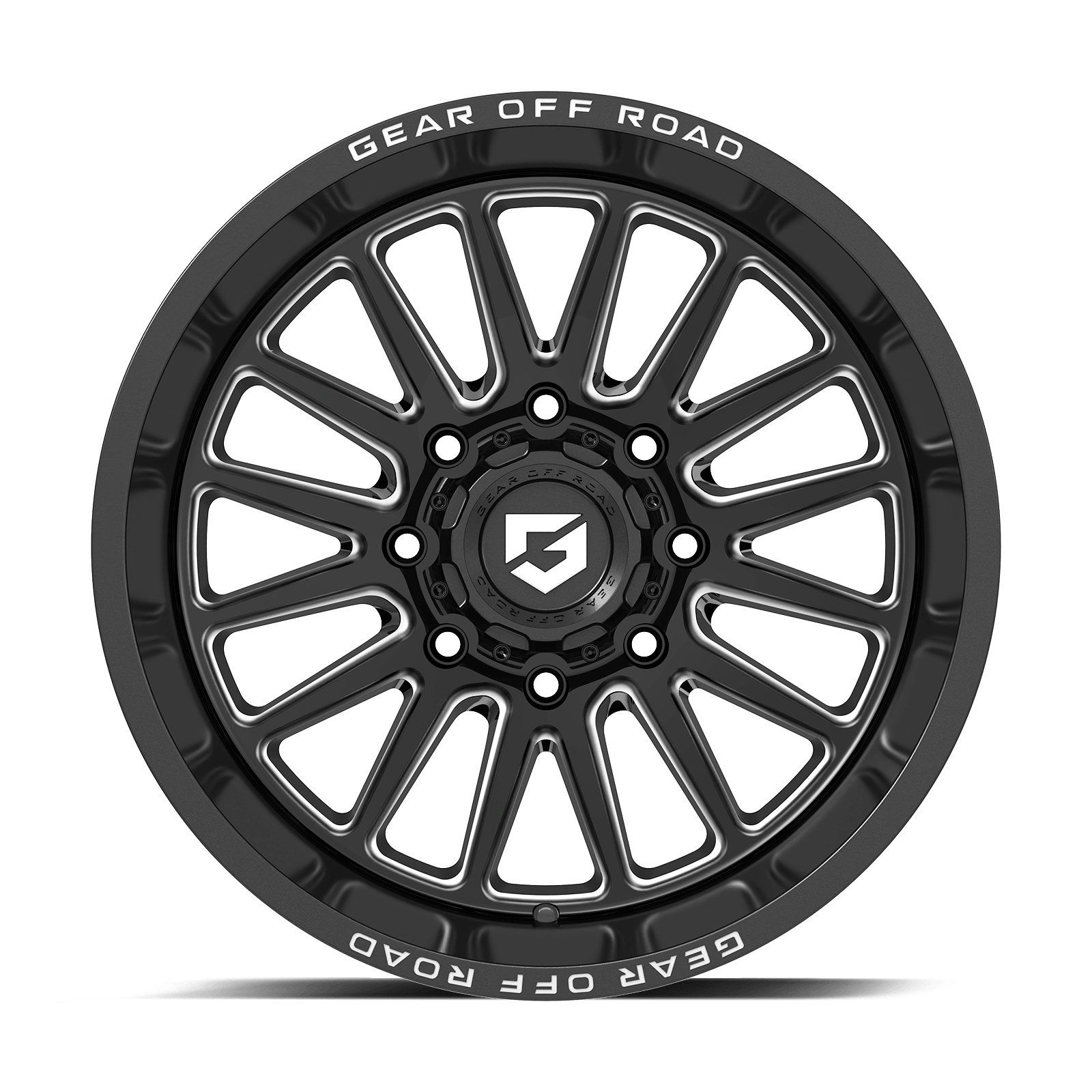 Gear Offroad 764C Leverage Chrome Custom Truck Wheels Rims 764C