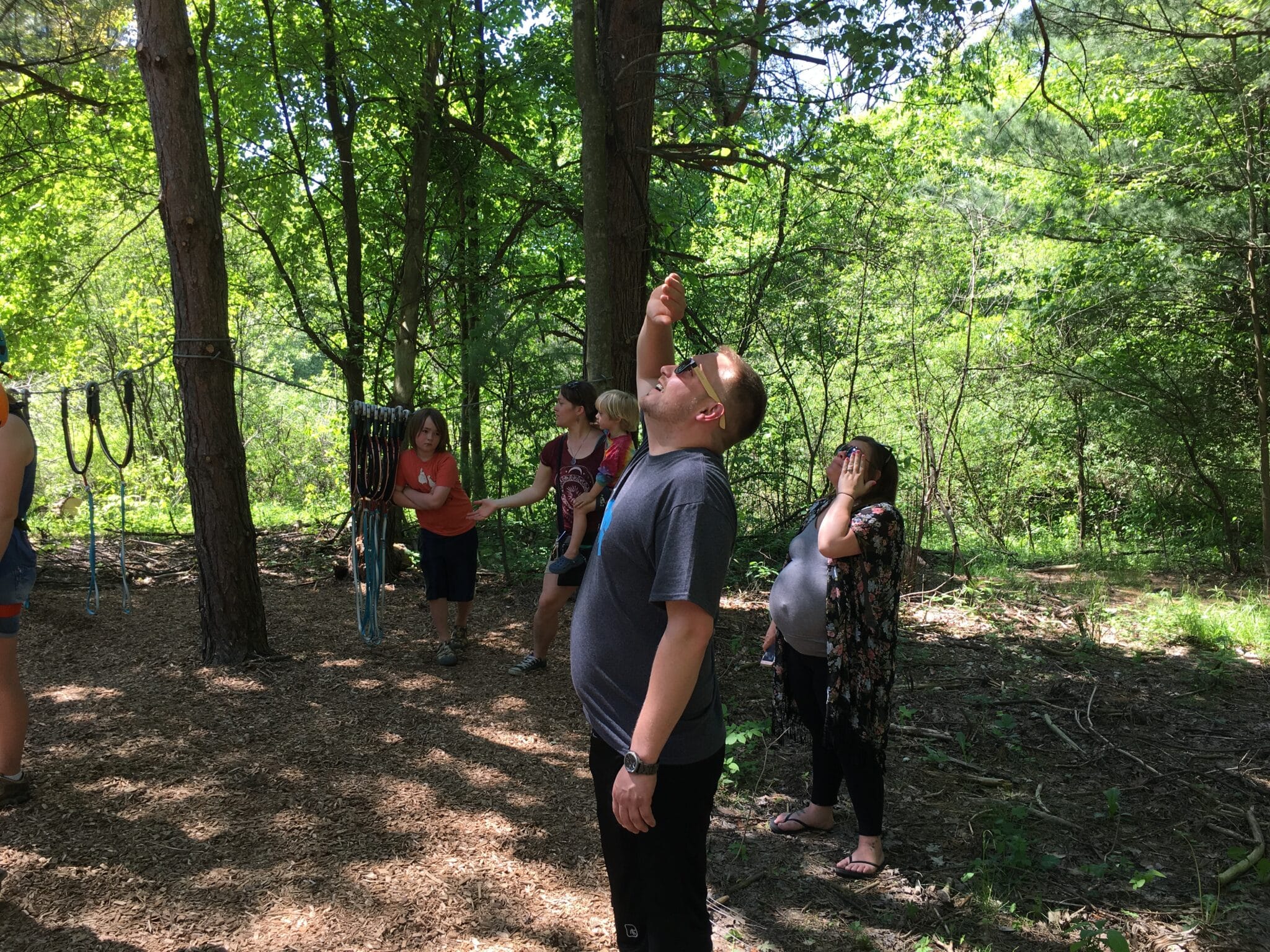 ThrillSeekers Reach New Highs at Ropes Course Geauga County Maple Leaf