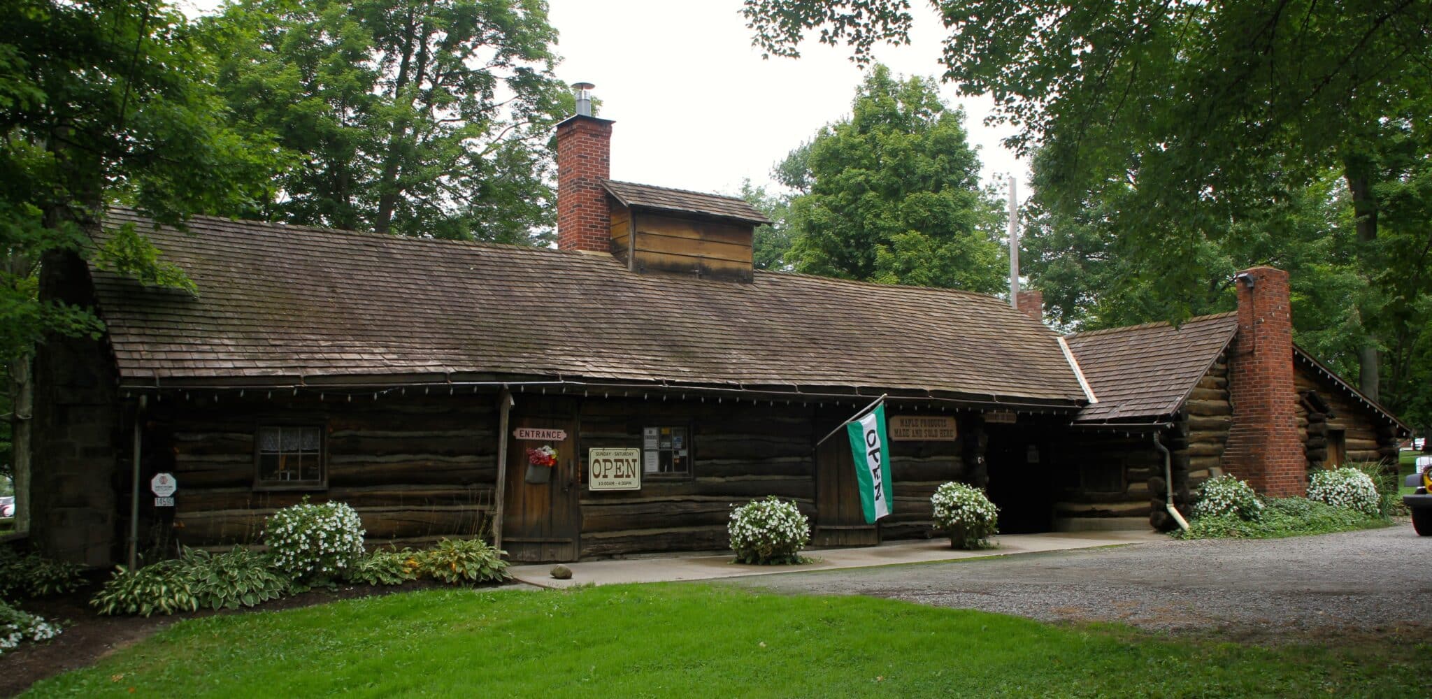 Burton Log Cabin Case Settled Out of Court Geauga County Maple Leaf
