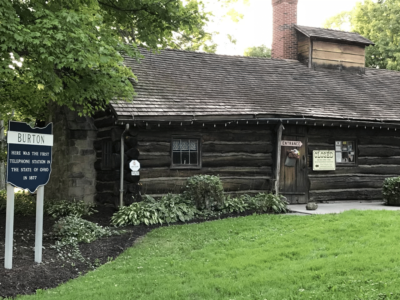 Burton Log Cabin Panel at a Stalemate Geauga County Maple Leaf