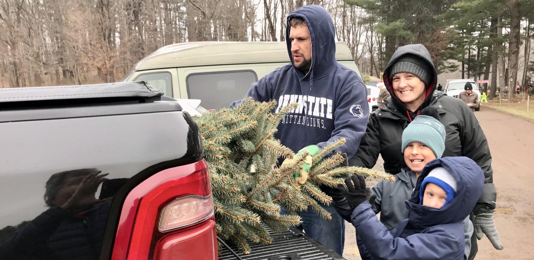 Christmas Trees Selling Fast at Sugar Pines Farms Geauga County Maple