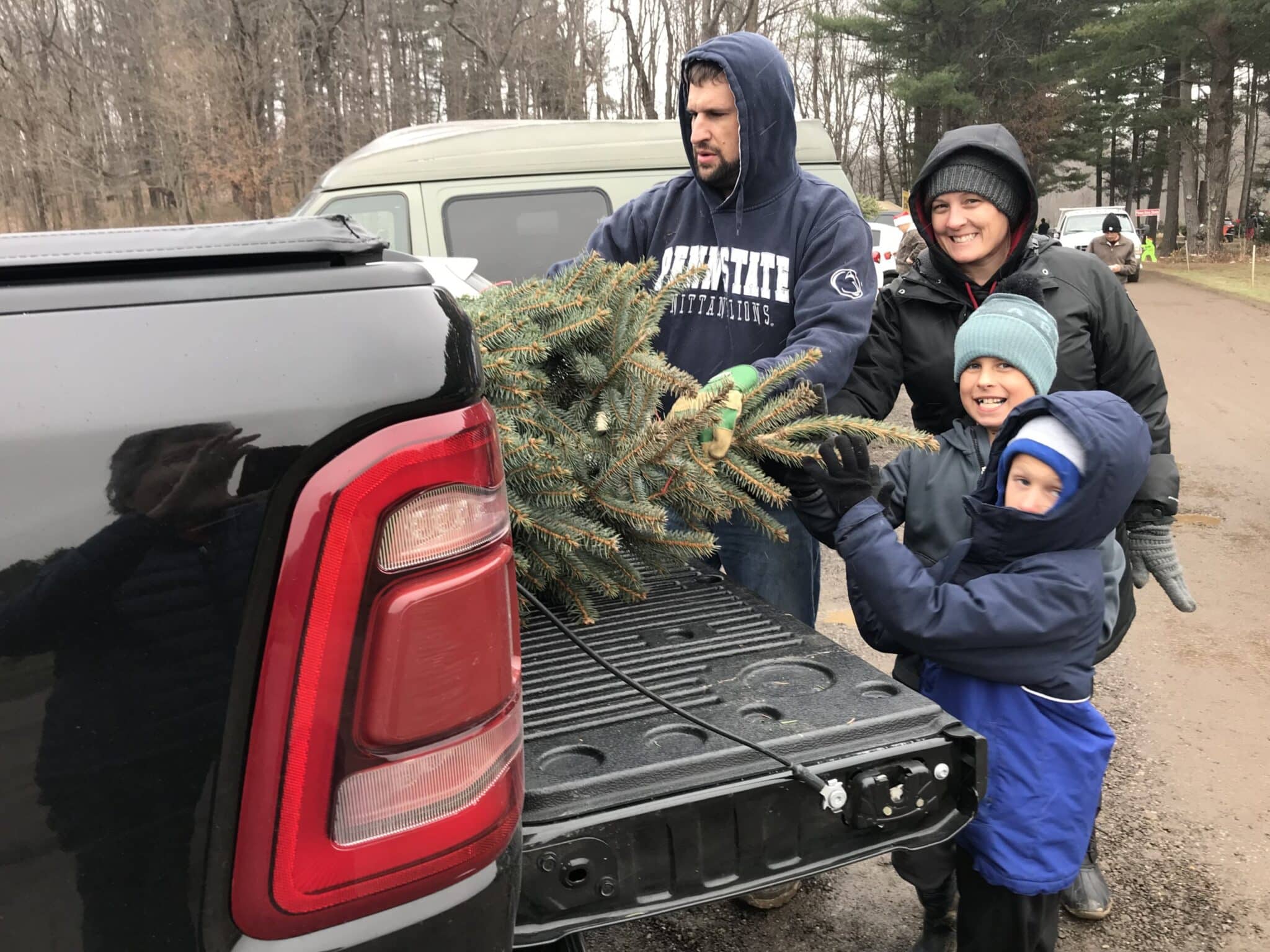 Christmas Trees Selling Fast at Sugar Pines Farms Geauga County Maple