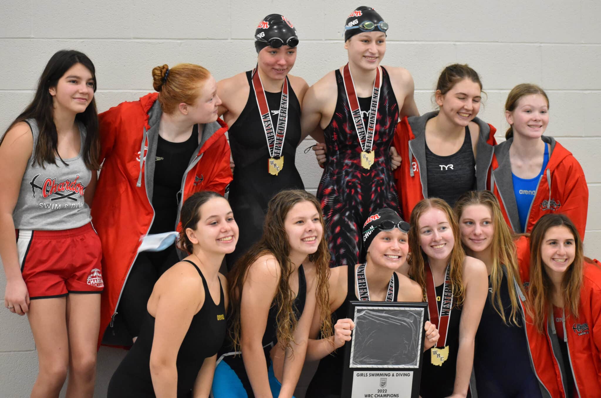 WRC Swimming Championships Geauga County Maple Leaf
