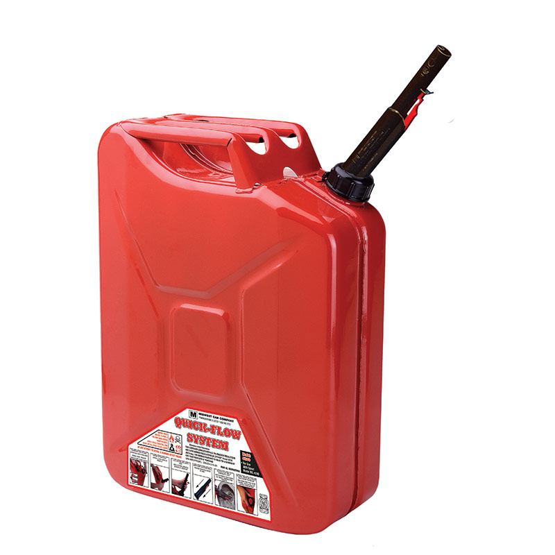 5 Gal. Midwest Can Gasoline Metal Jerry Can Gebo's