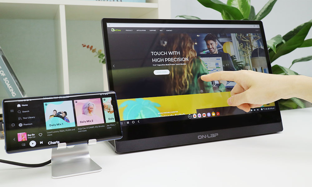 Best External Touch Monitor for Samsung DeX! Gechic