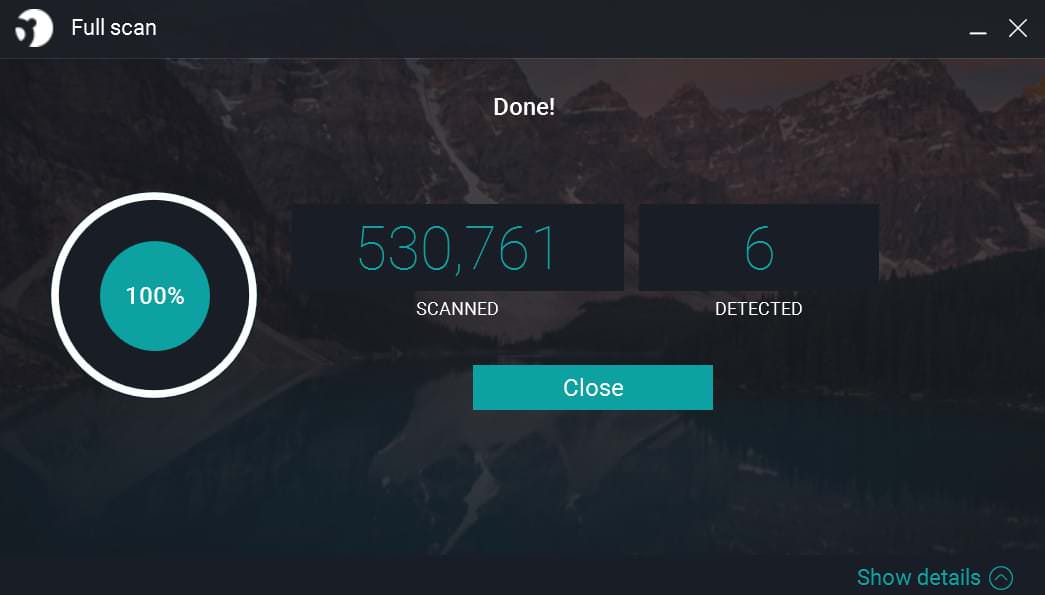 Thank you very much for downloading Panda Free Antivirus!