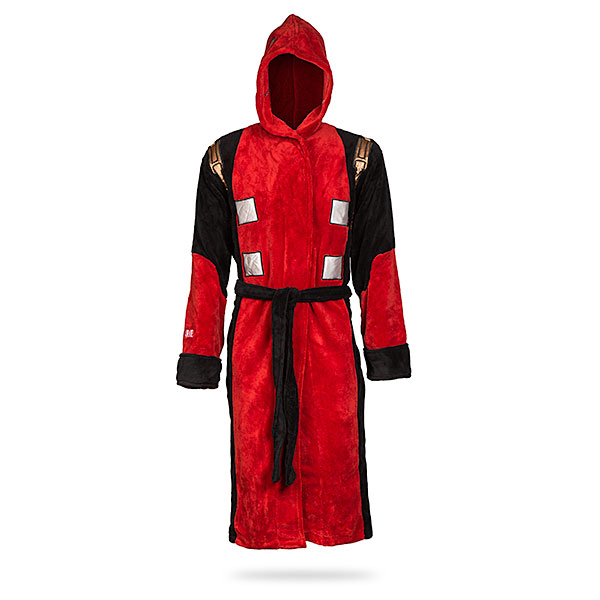 Deadpool Costume Fleece Robe GeekAlerts