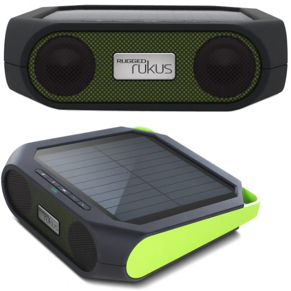 Etón Rugged Rukus SolarPowered Bluetooth Speaker GeekAlerts