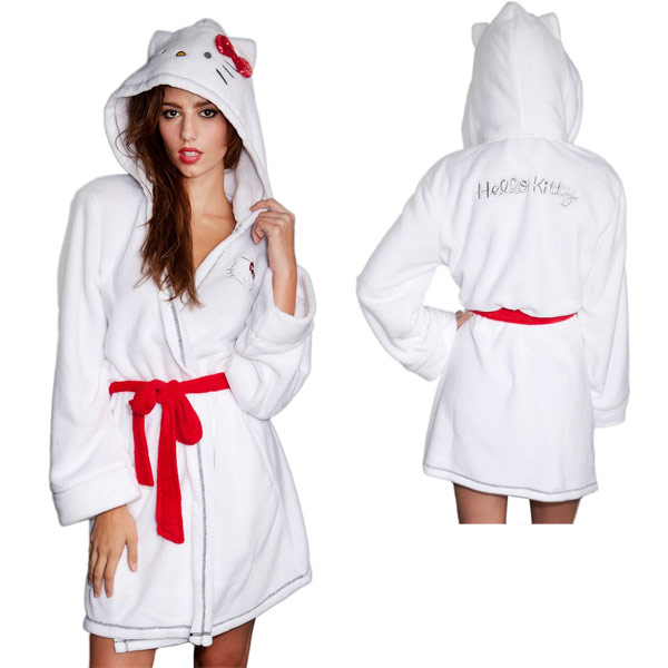 Hello Kitty White Robe GeekAlerts