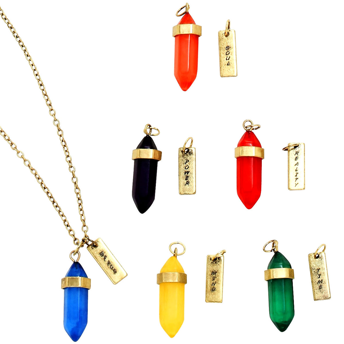 Interchangeable Infinity Stone Necklace