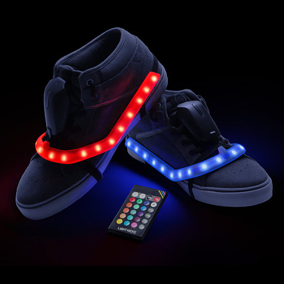 Light Kicks LED Shoe Light System GeekAlerts