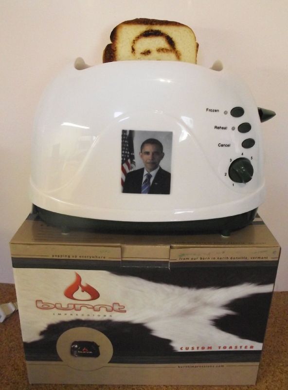 Obama Toaster GeekAlerts