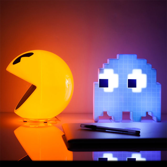 PacMan Lamp with Arcade Sound Effects