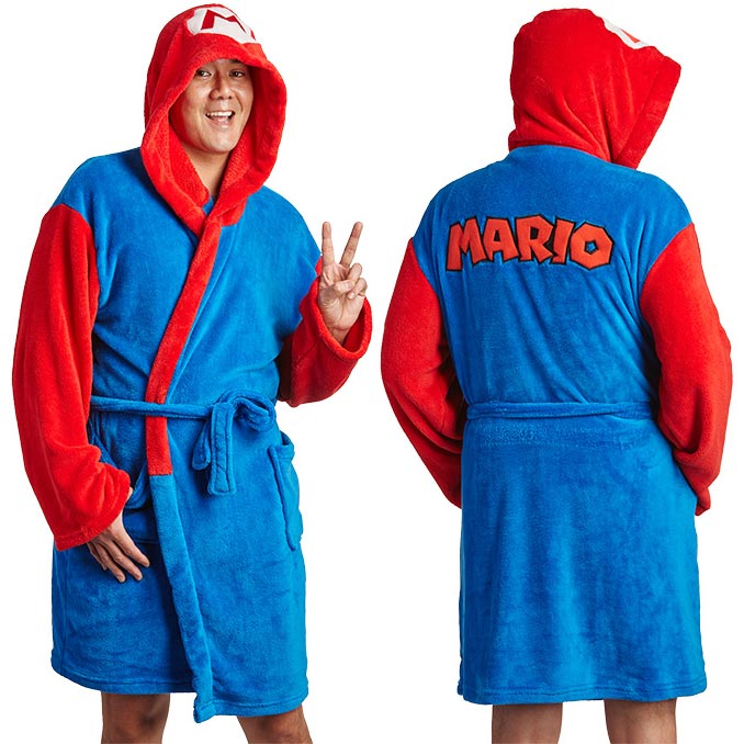 Super Mario Hooded Robe GeekAlerts
