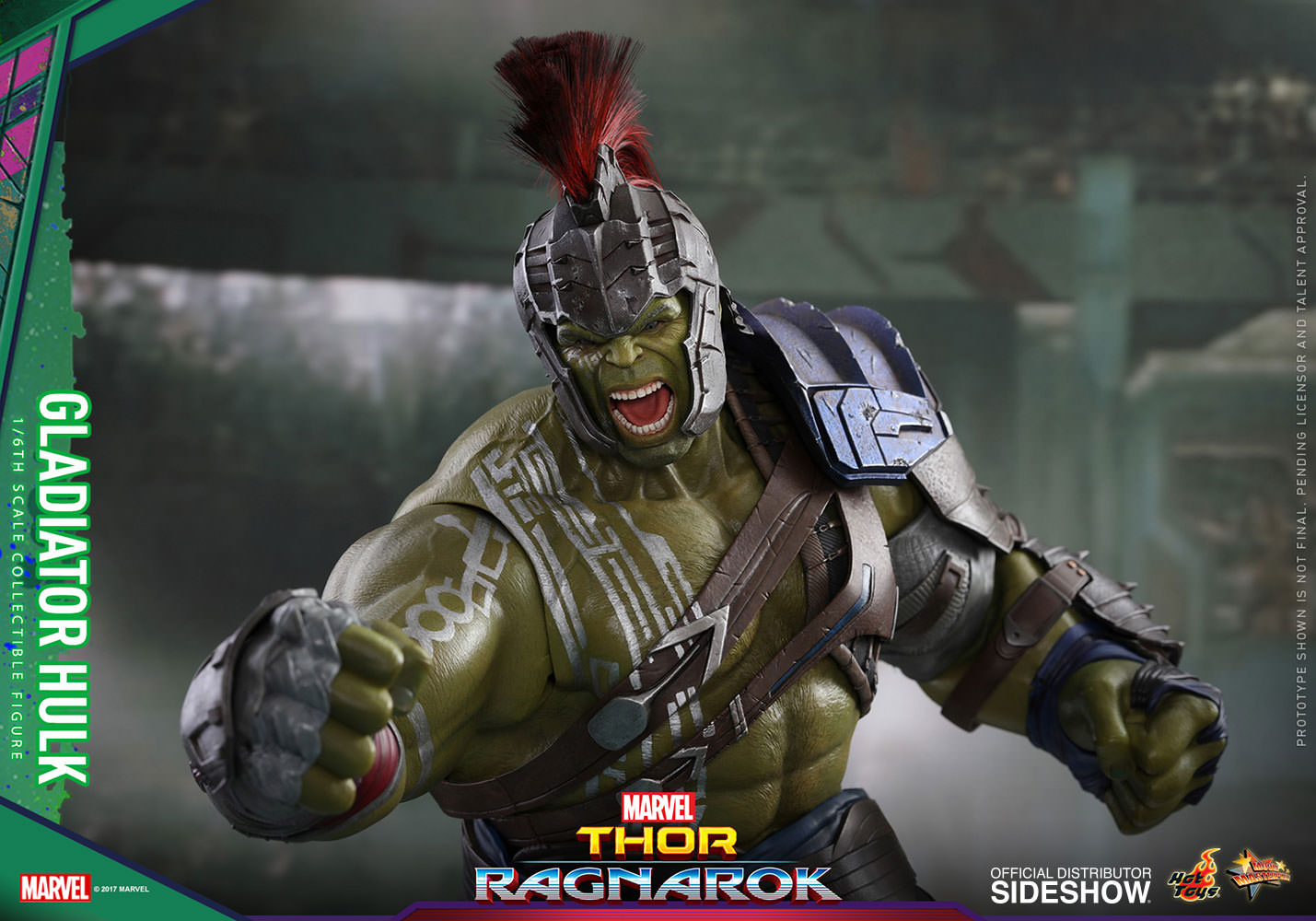 Thor Ragnarok Gladiator Hulk SixthScale Figure